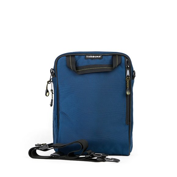 Timbuk2 Euro Tote Large Vertical Navy Cross Body Shoulder Travel Nylon Zip Bag - Picture 2 of 9